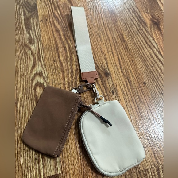 🆕 Double-Pouch Wristlet Wallet with Detachable Coin Purse and Keyring - Picture 7 of 8